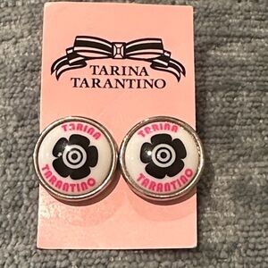 Tarina Tarantino Rare Button Post Earrings